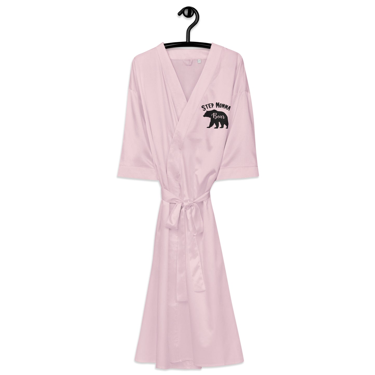 Satin robe