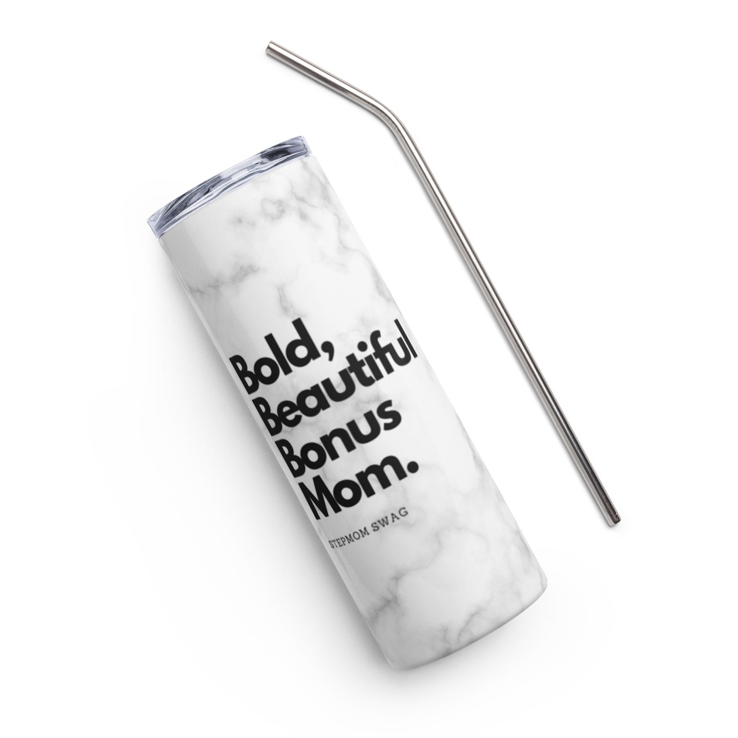 Bonus Mom stainless steel tumbler