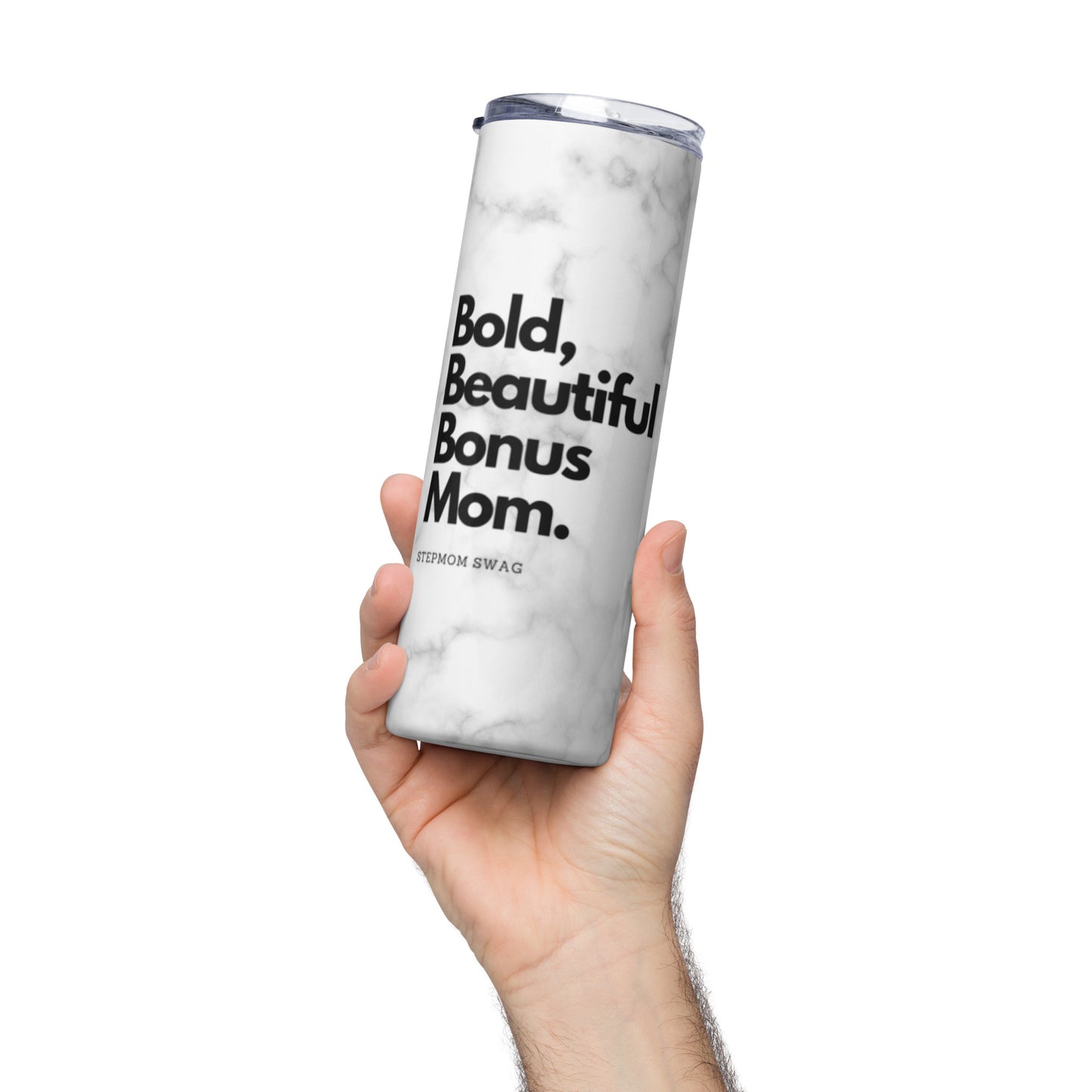 Bonus Mom stainless steel tumbler