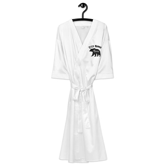 Satin robe